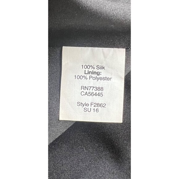 Madewell Womens Silk Tie-Shoulder Maxi Dress in Scatterblock Print Size 12 - Picture 3 of 15